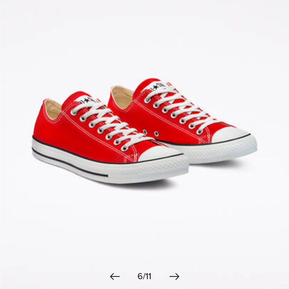 Red Converse New in Box!